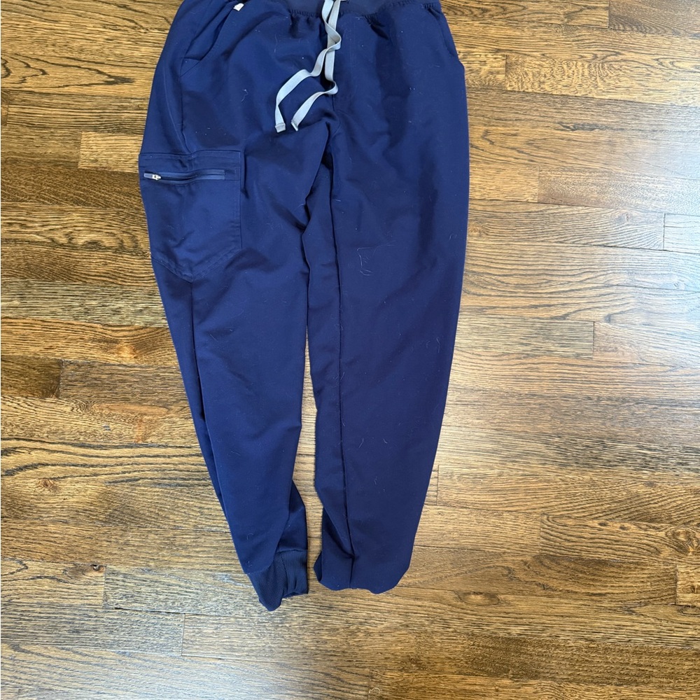 Womens Navy Jogger Pants
